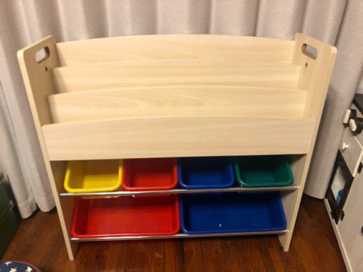 おもちゃ収納　絵本棚