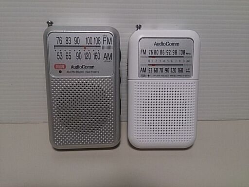 オーム電機 ラジオＸ2台