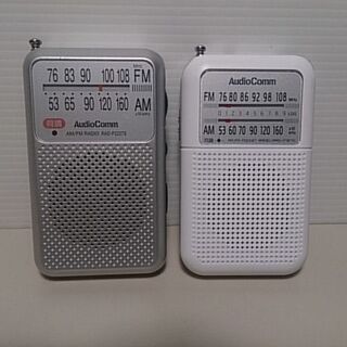 オーム電機 ラジオＸ2台