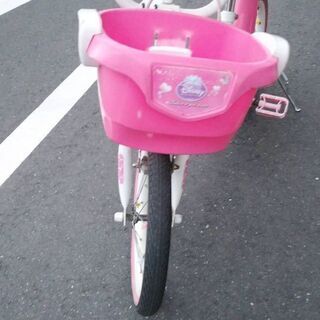 プリンセス キッズ 自転車 子供用 補助輪付の画像