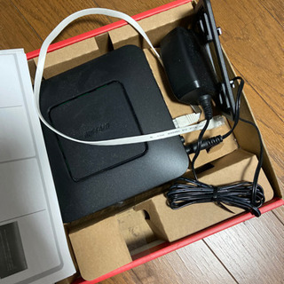 2/13まで BUFFALO 11n/g/b 無線LAN親機(Wi-Fiルーター)  差し上げますの画像