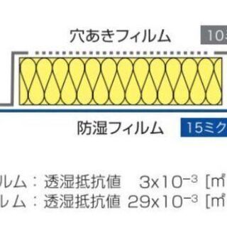 グラスウール 断熱材 吸音材 50mm×430mm×1370mm 5枚(2.9平米分)の画像