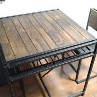 ダイニングテーブル3点セットの画像