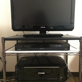 テレビ台　美品　メタルラック　スチールラック