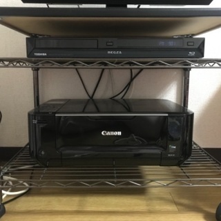 テレビ台　美品　メタルラック　スチールラックの画像