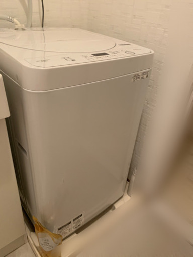 取りに来れる方¥20000でお譲りします！【ほぼ未使用】SHARP 5.5kg洗濯機