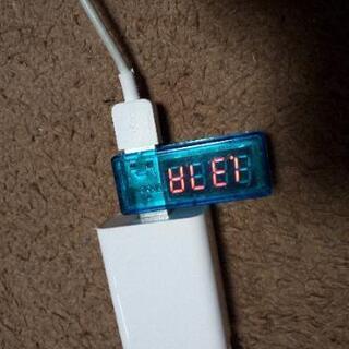 [未開封新品] USB電圧電流計の画像