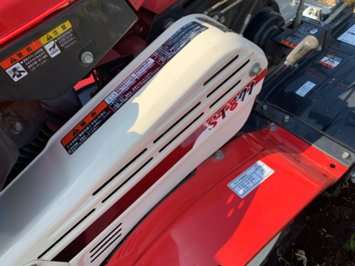 耕運機　ラビット耕運機ST871  （候補の方とお話中）