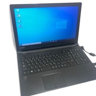  Windows10 pro 64bit  TOSHIBA B35/R [I3-5005/4ＧＢ/Ｓ120ＧＢ] Office付き ノートパソコン[185]