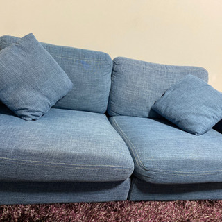 デニム　ソファ　2〜３人掛け デニム ソファ 2～3人掛け