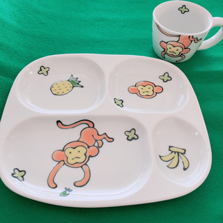 波佐見焼　子供用お皿＆カップ