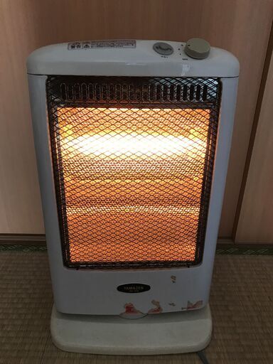 YAMAZEN ハロゲンヒーター HRA-1200 電気ストーブ