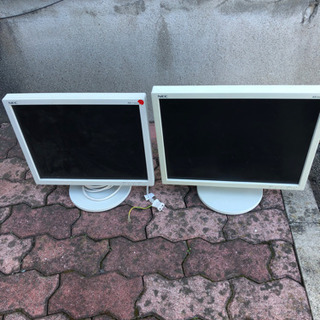 ジャンク PCモニター NEC AS171M-C AS191M-C