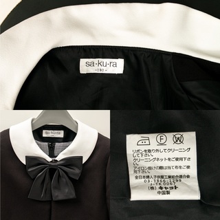 女の子用式服・礼服・フォーマルスーツ　sa･ku･raブランド（株式会社キャット）130cmサイズ 入園式・卒園式／入学式・卒業式にの画像