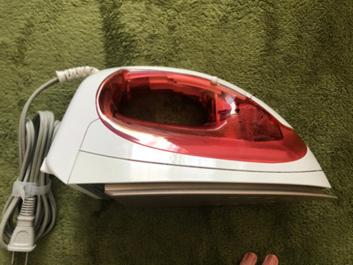 【美品】スチームアイロン TOSHIBA TA-ZA1（P）説明書あり