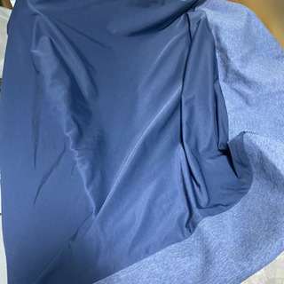 【取引中】無印良品　体にフィットするソファ　ビーズクッションの画像