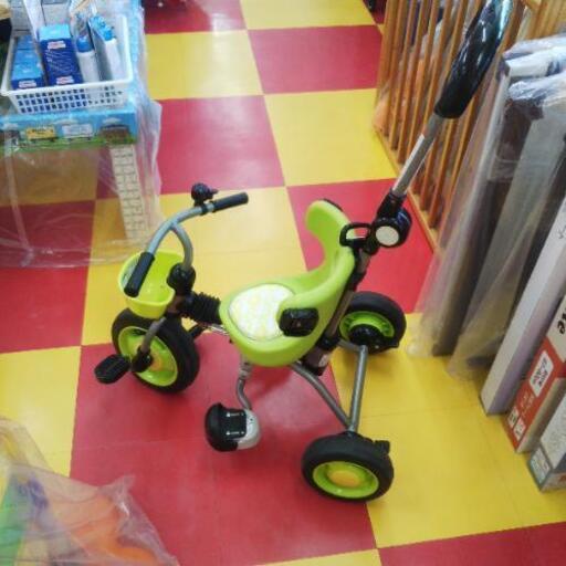 アイデス 折りたたみコンポ ガード欠品 緑色 Ides 三輪車 折り畳み式