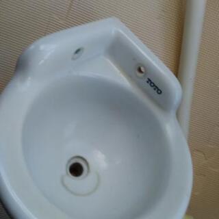 洗面器さしあげます。の画像