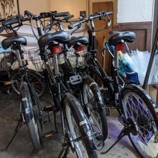 折りたたみ自転車　ノーパンクタイヤ　20インチ　6段変速 多数ありの画像