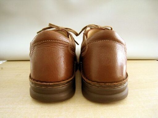 フィンコンフォート 8/26.5cm メンズシューズ ブラウン/茶色 レザー ドイツ製 靴 くつ クツ Finn Comfort 札幌