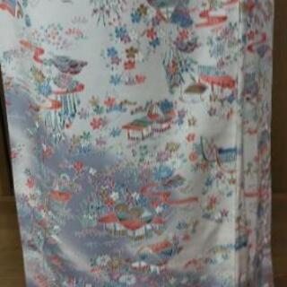 👘★ 正絹 付下げ ★ 可愛い型染め 付け下げ小紋 美品　ネット決済不可の画像