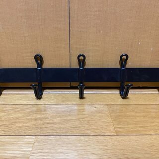 IKEA 黒アイアンのフック(FINTORP他）などセットの画像