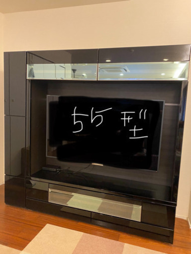 【交渉中】テレビ台　大容量収納　壁掛けテレビ