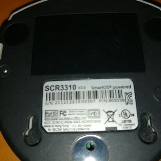 【マイナンバー】接触型ICカードリーダーSCR3310 v2.0【確定申告】の画像