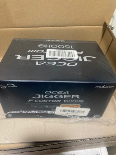 新品シマノ(SHIMANO) リール オシアジガー Fカスタム 1500HG右巻き