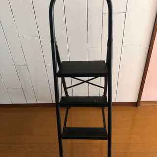 折り畳み脚立、手すり付き