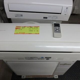 K02131　富士通　中古エアコン　主に10畳用　冷2.8kw／暖3.6kw