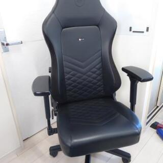 【取りに来てくれた方は割引】Noblechairs HERO ノーブルチェア ヒーロー ゲーミングチェア オフィスチェア PUレザー ブラック 