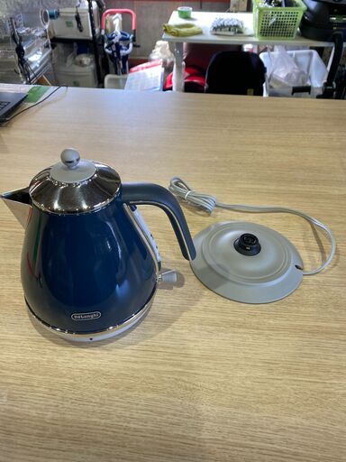 未使用・展示品 デロンギ Delonghi KBOC1200J 電気ケトル アイコナ・キャピタルズ ロンドンブルー