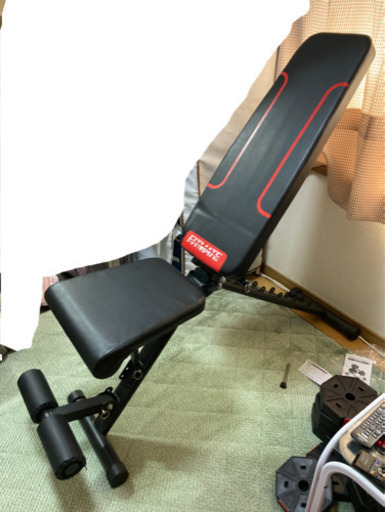 トレーニングベンチ&ダンベル2種類セット！