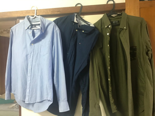 トミーヒルフィガー、BEAMS メンズシャツ