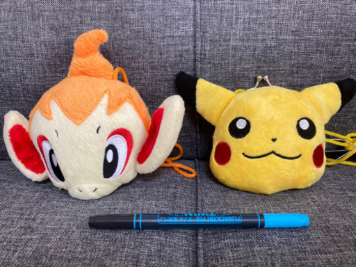 【新品・タグ付き】ポケモン がまぐちポーチ 2個セット