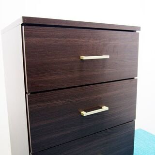 4段チェスト 幅474 奥行398 高さ900mm (AA38)の画像