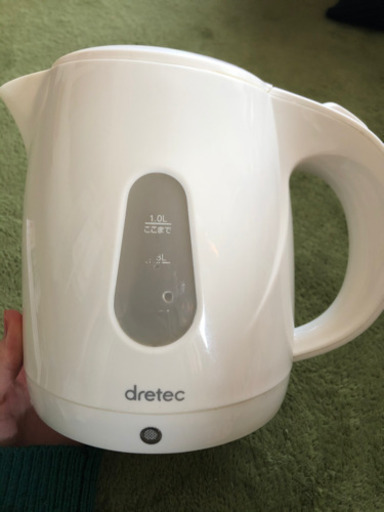 【電気ケトル】dretec(ドリテック) ティッピー