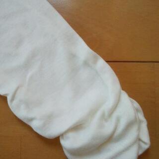 新品ハイネックロンＴ 二点セットＭ白の画像