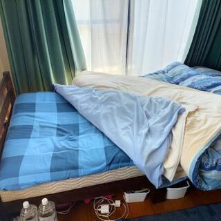 【引き渡し者決定】ニトリ　シングルベッド　一式
