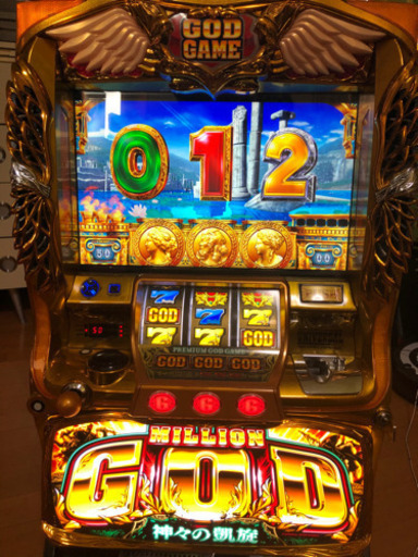 パチスロ　神々の凱旋　実機