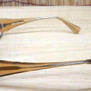 alain mikli メガネフレーム A0208-05 度入り 茶/青系 グラデーション