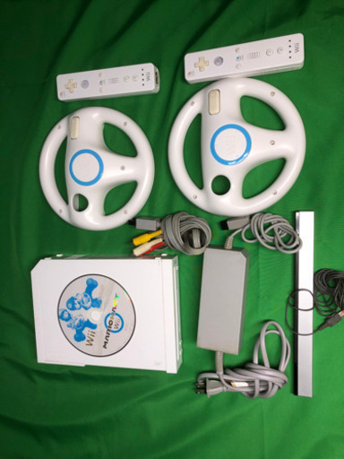WII本体とマリオカートソフトセット　 動作確認済みです。