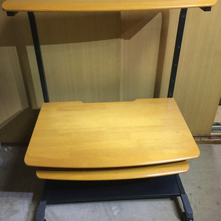 エレコム製 パソコン デスク ロータイプ