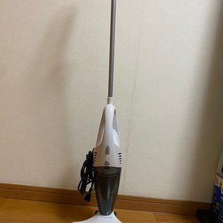 【軽量1.5キロ】スティック型掃除機　ホワイト(取説あり)