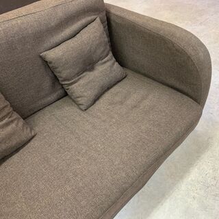 ★2Pソファ★ローソファ コンパクト 家具 省スペース ラブソファの画像
