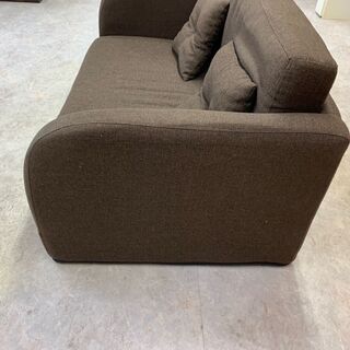 ★2Pソファ★ローソファ コンパクト 家具 省スペース ラブソファの画像