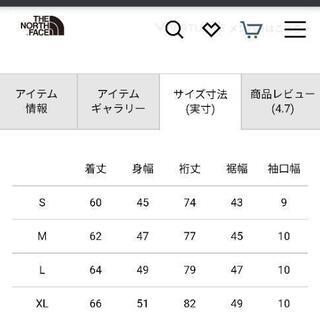 THE NORTH FACE
 リアビューパーカーMサイズの画像