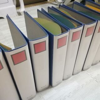 お譲り先決定【バインダー×9セット】中古品