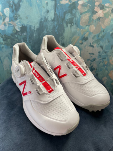 SALE❗️❗️新品。未使用。ニューバランス スパイク　ゴルフシューズ⛳️ 23.5cm